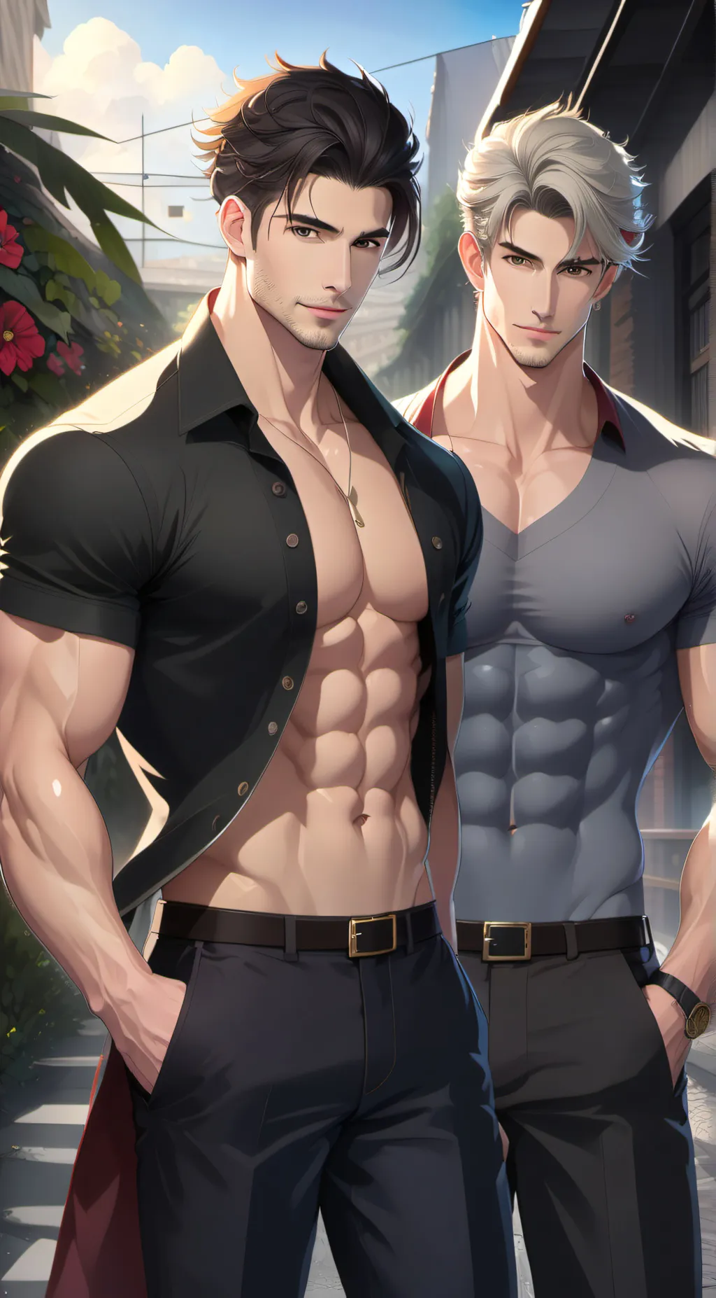 ai character: Alex And Oliver background