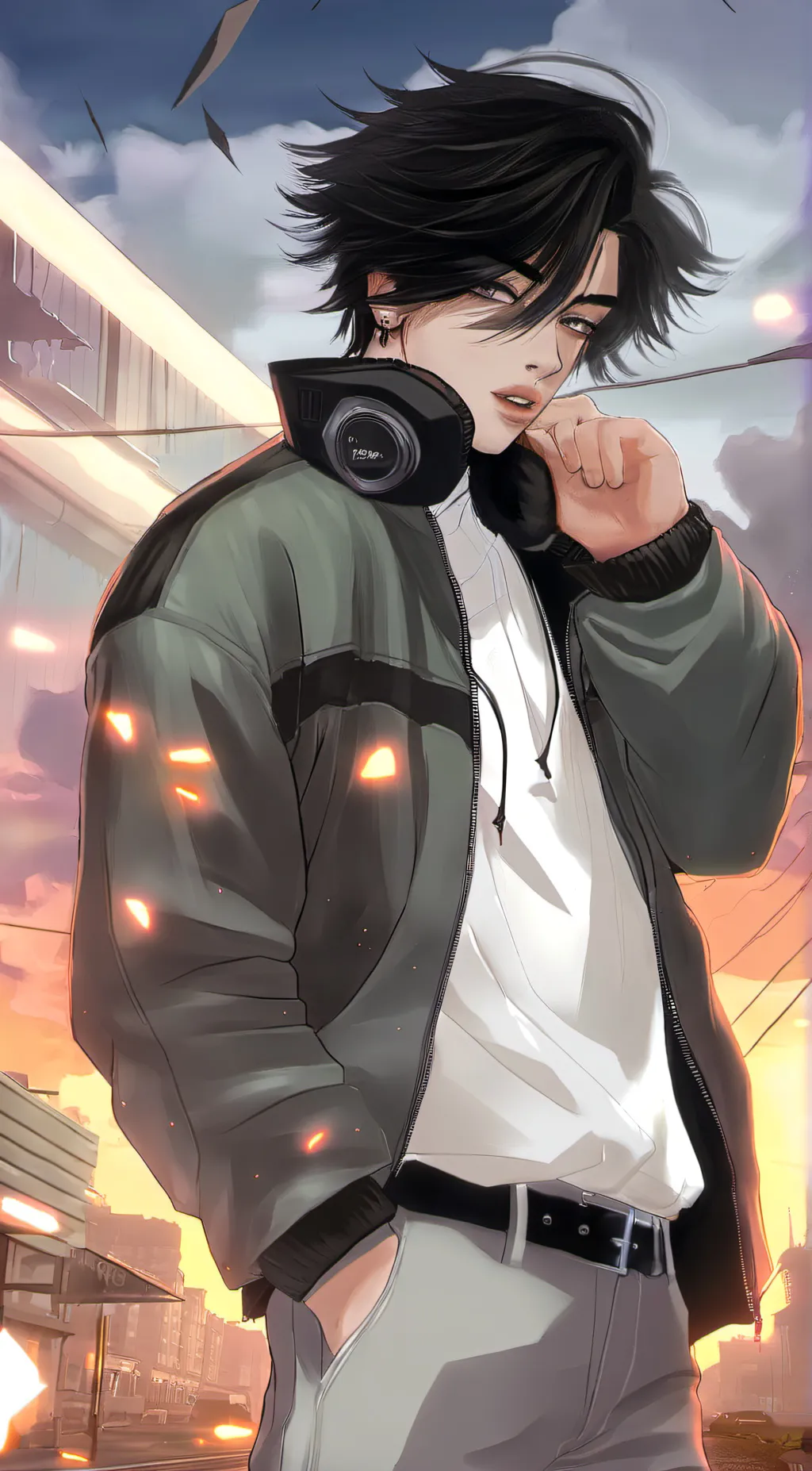 ai character: Kai background