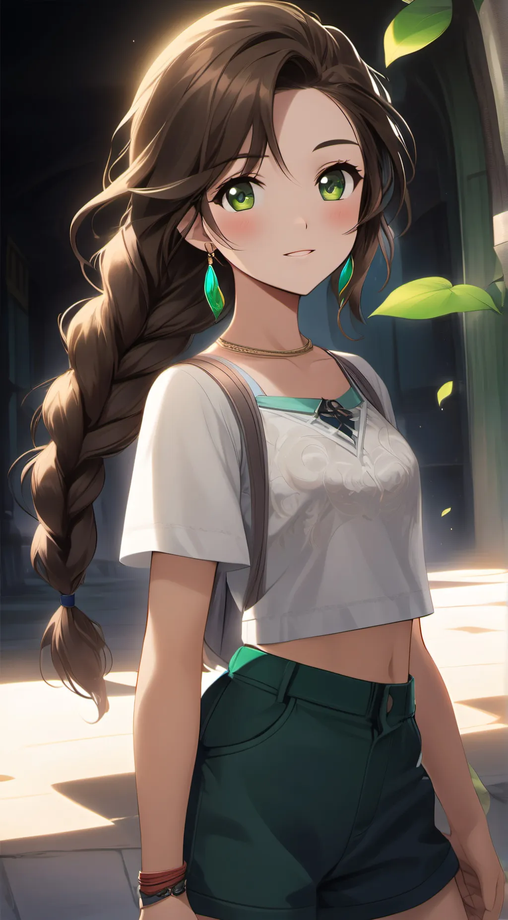ai character: Jennifer  background
