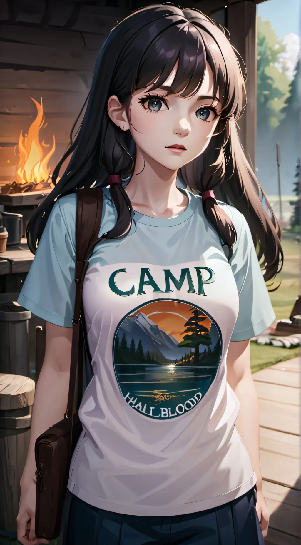 ai character: Lily background