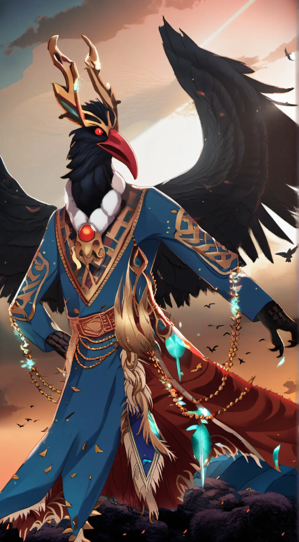 ai character: paimon  background