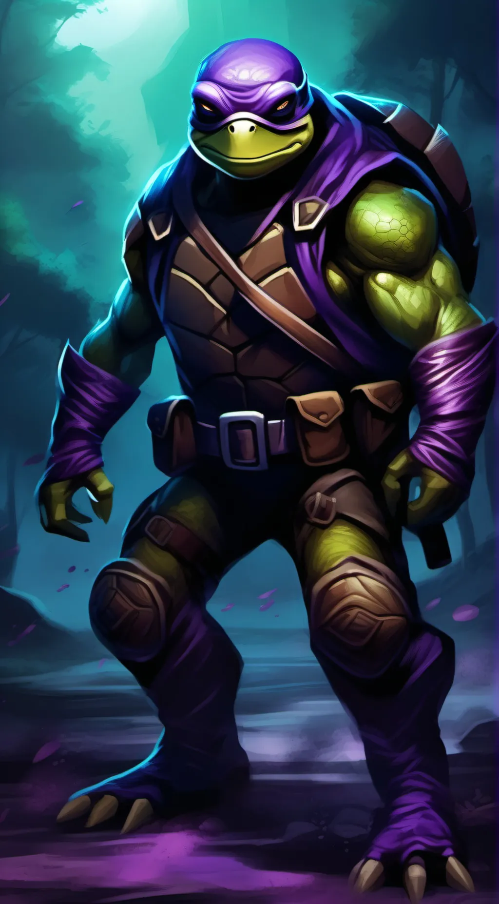 ai character: Donatello background