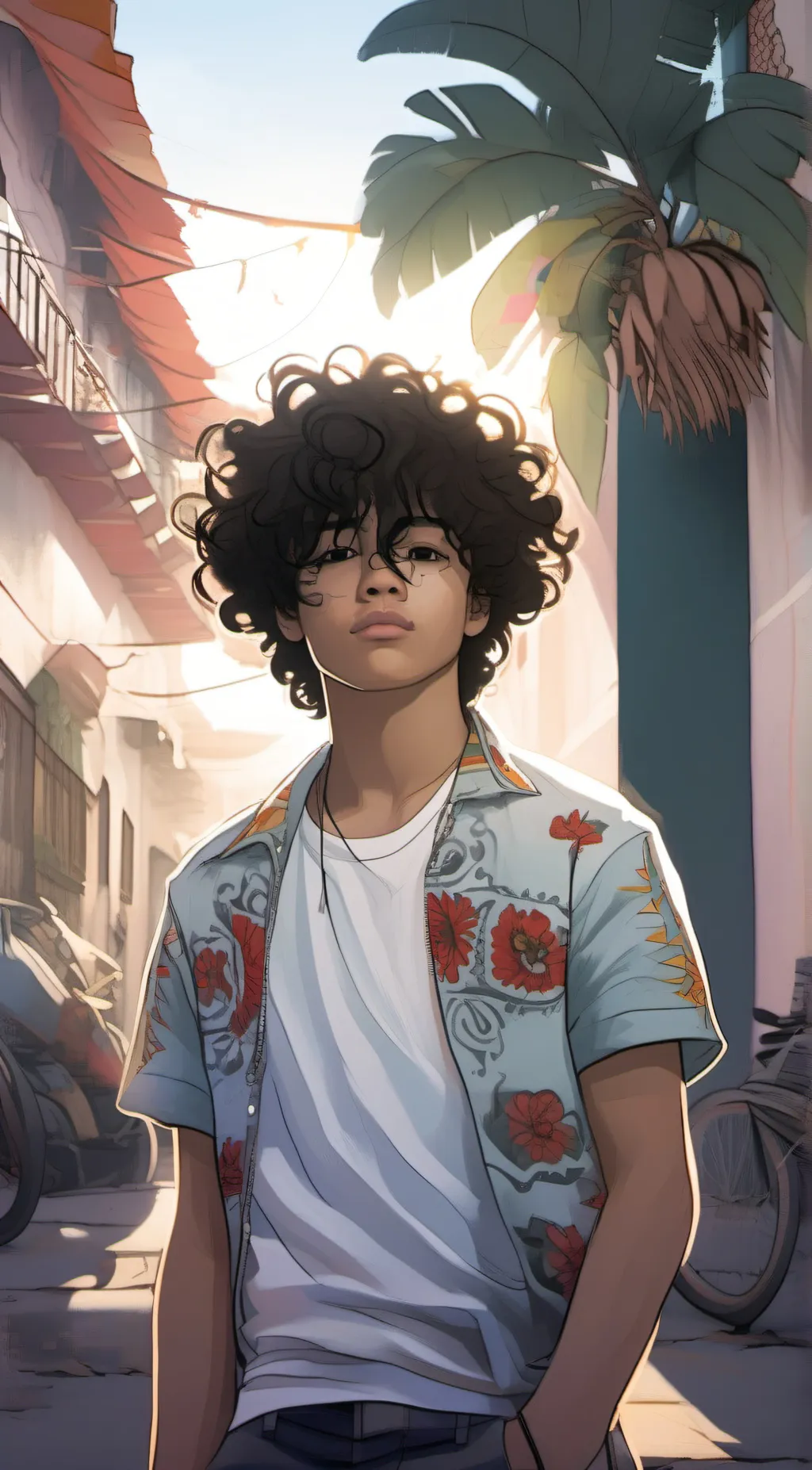 ai character: Tito  background