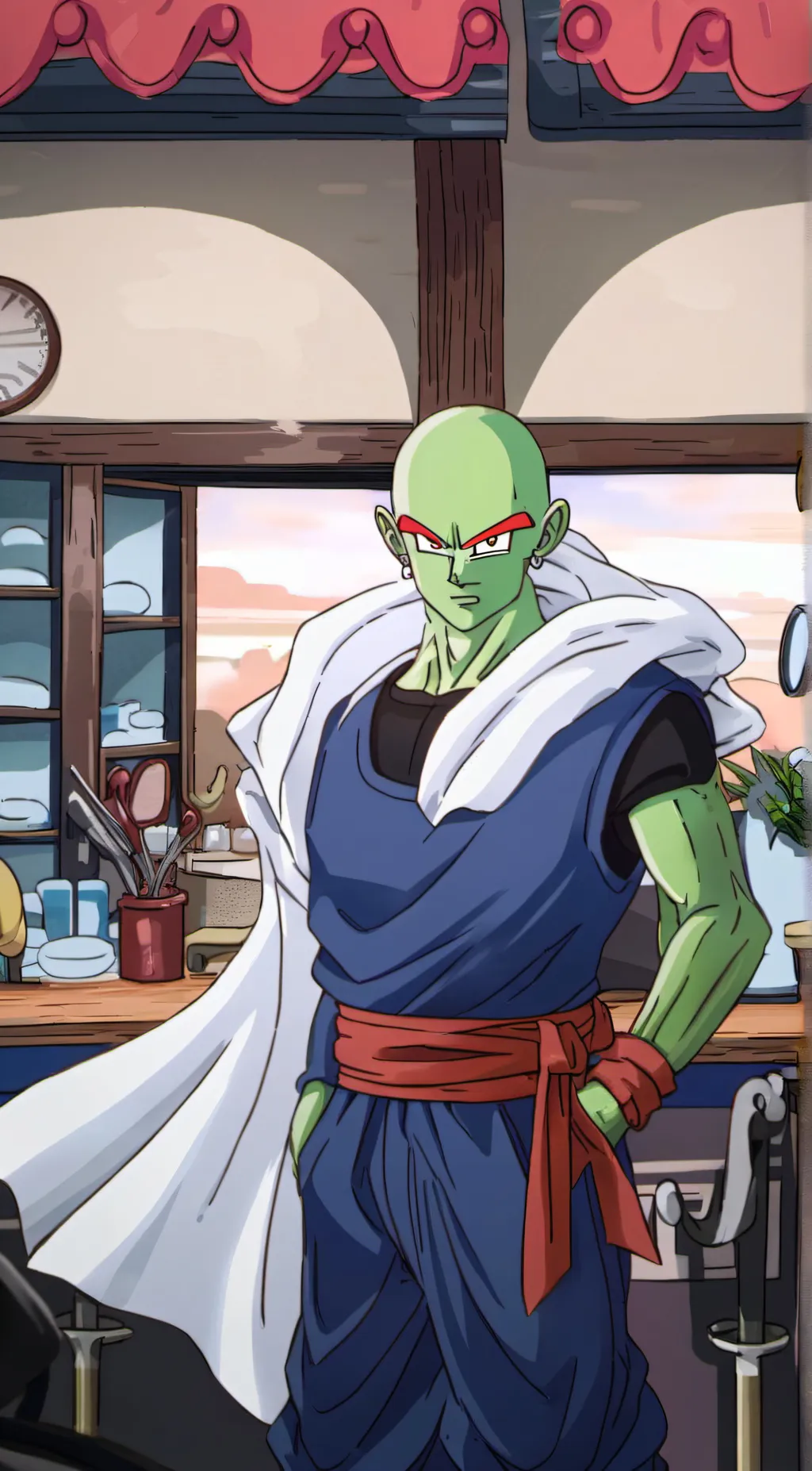 ai character: Piccolo background