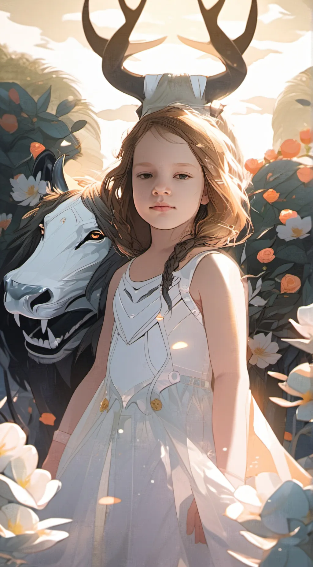 ai character:  daisy the fairy background