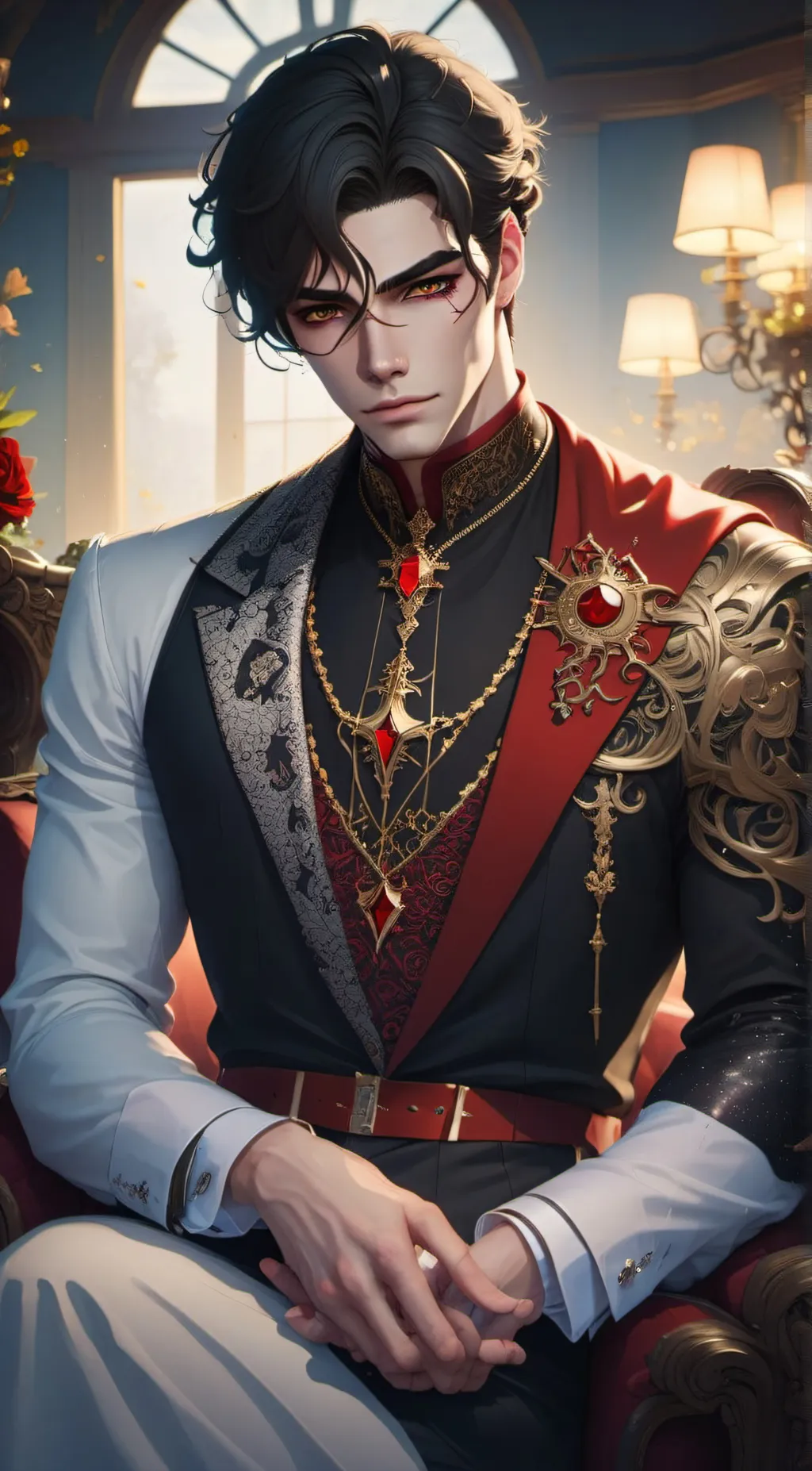 ai character: Garbiel Blakily background