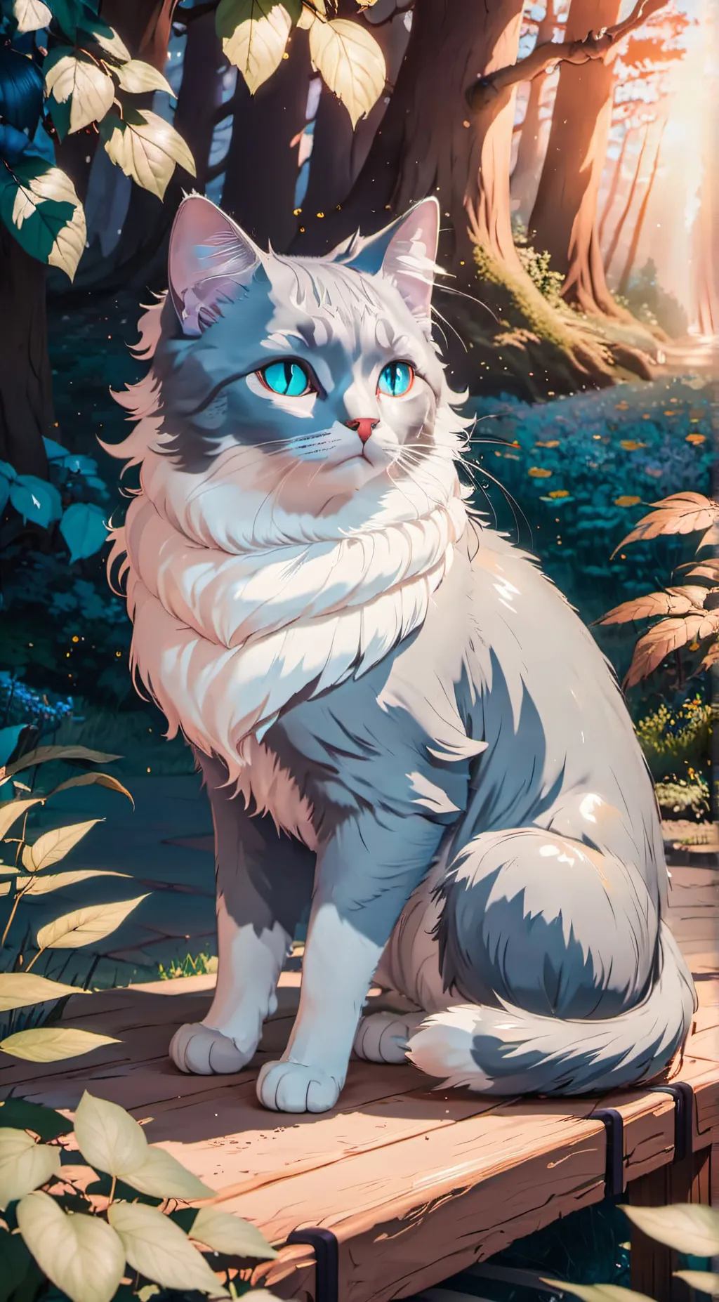 ai character: Frozenmist background