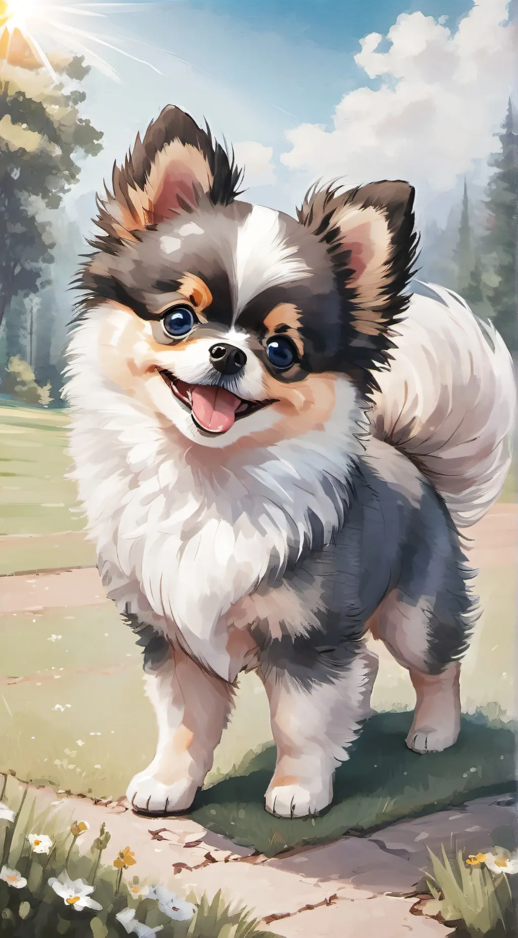 ai character: Dash background