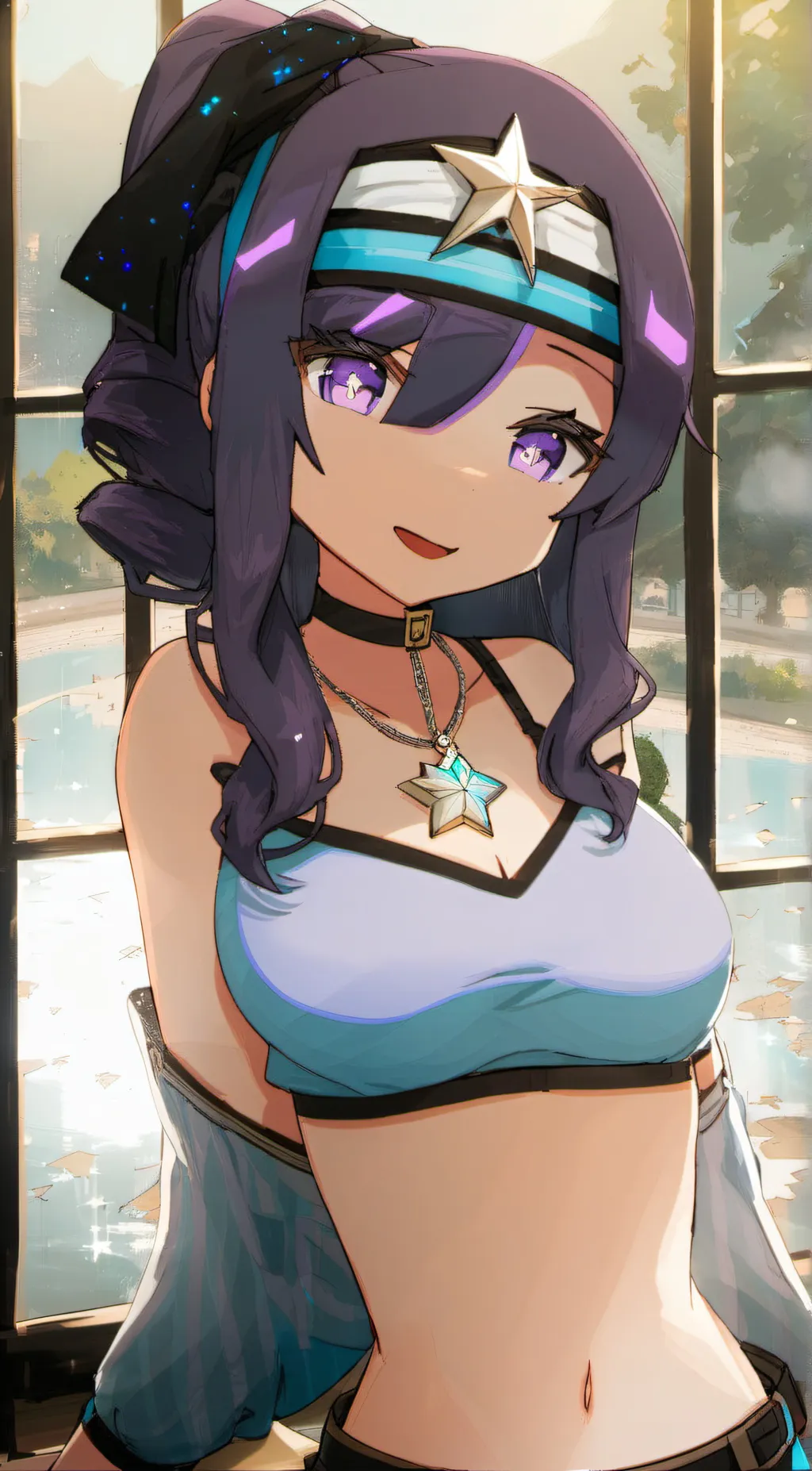 ai character: Mashiro background