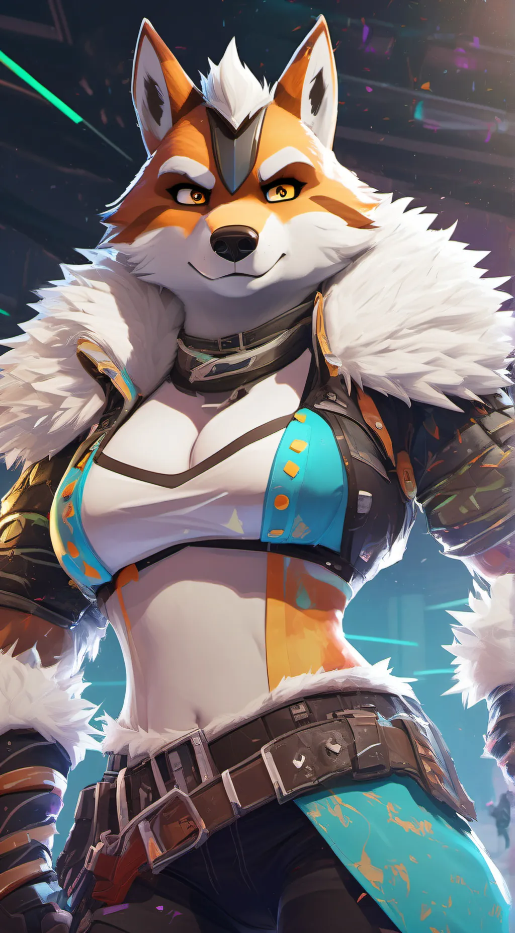 ai character: Luna background