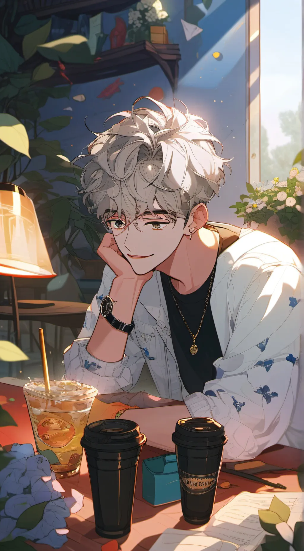 ai character: Lucas background
