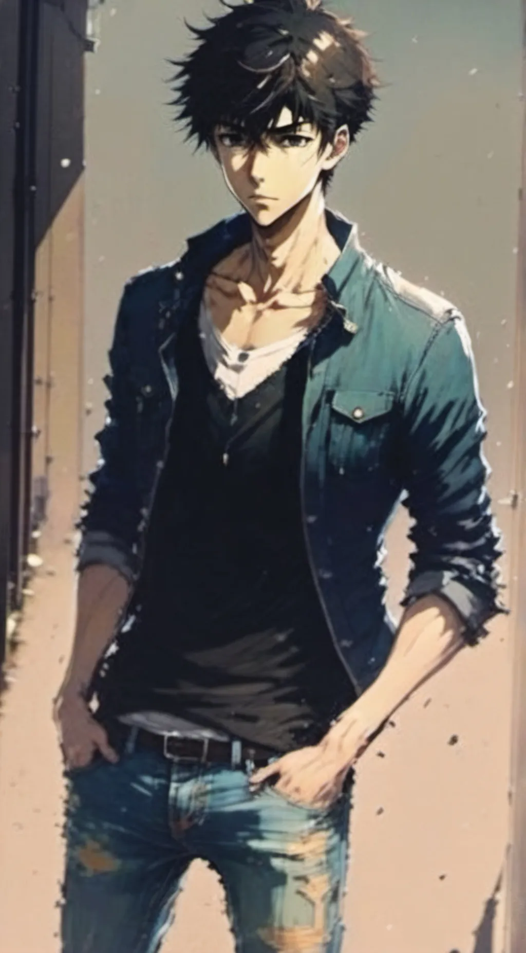 ai character: Carter background