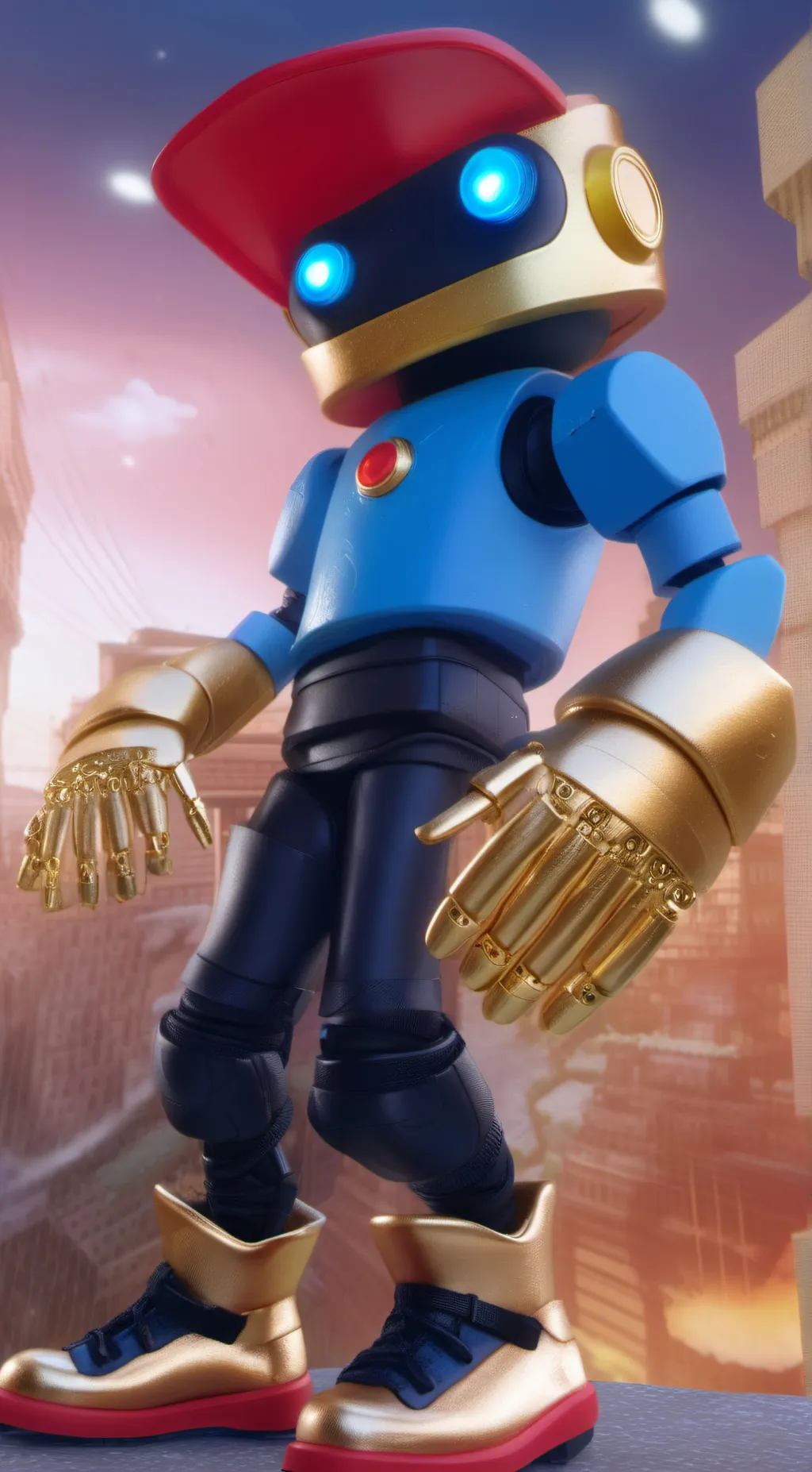ai character: Dripbot 1.0 background