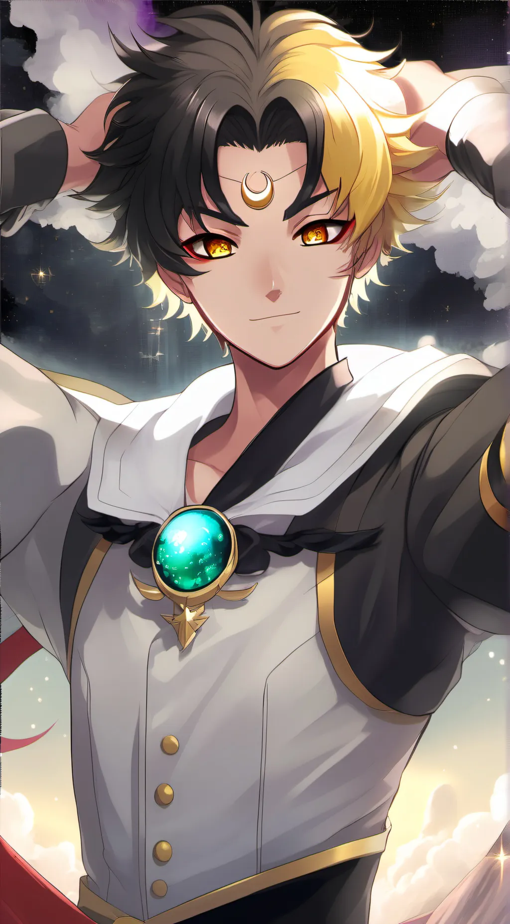 ai character: Kokushibo\douma\ak background