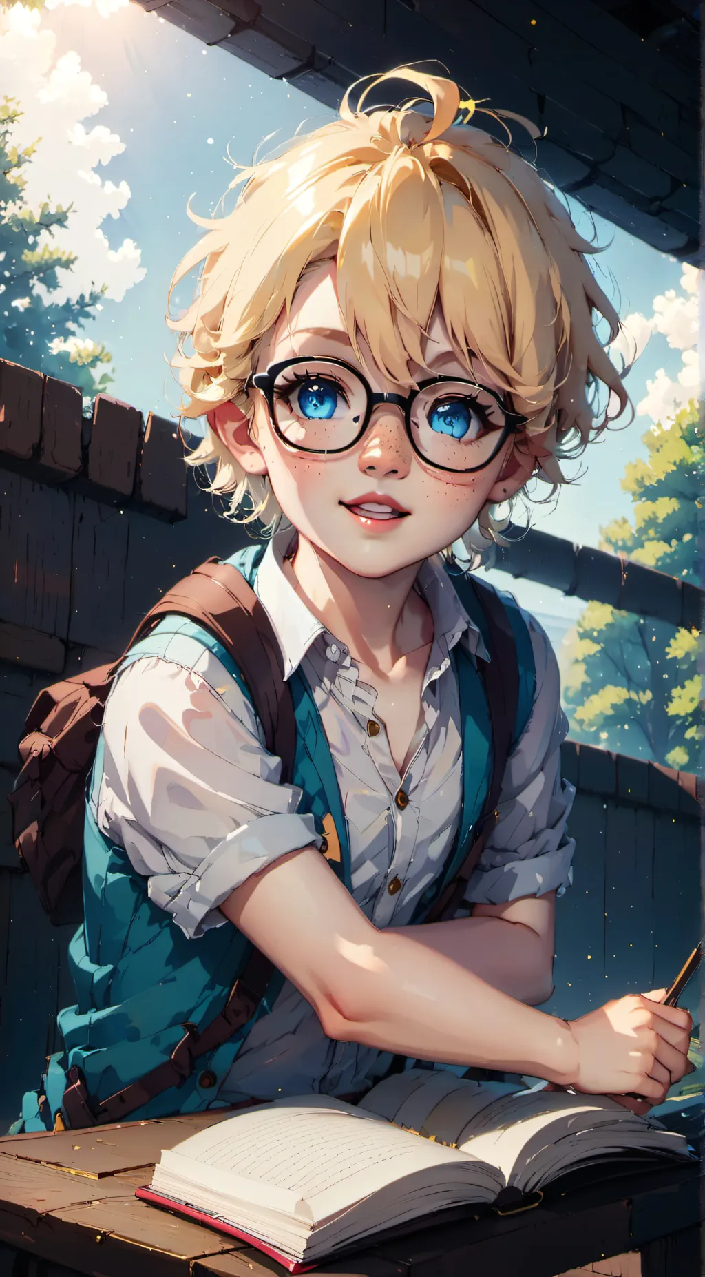 ai character: sam background