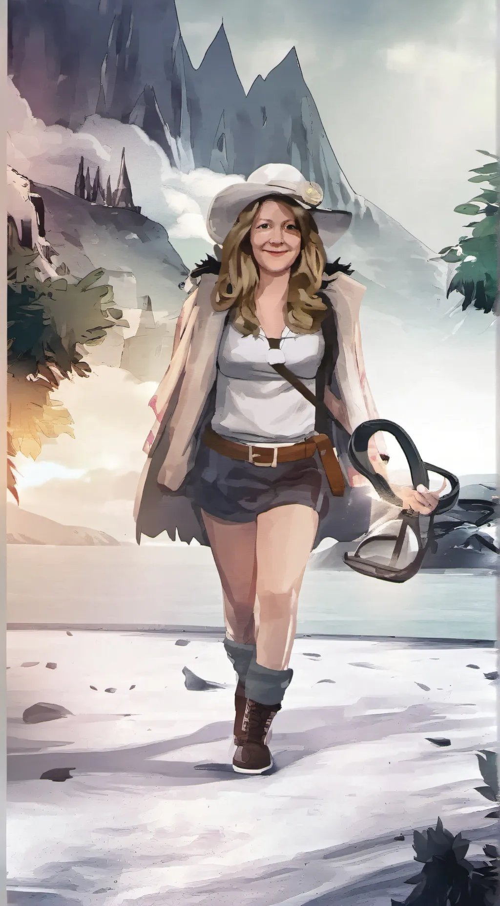ai character: Addie background