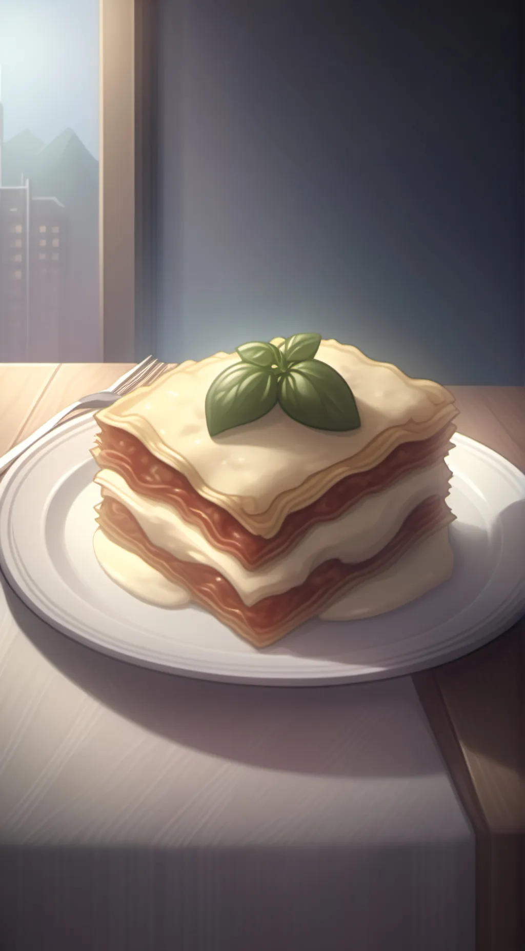 Talkie AI - Chat with A Plate of Lasagna