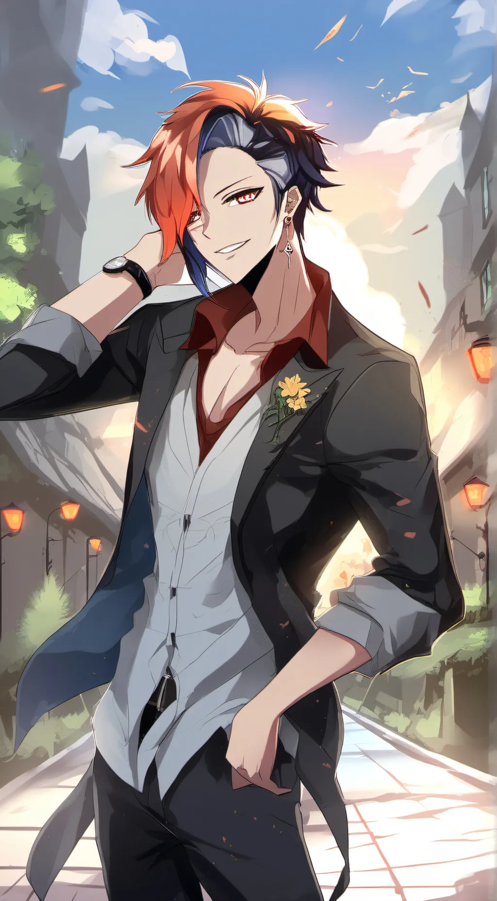 ai character: Alex background