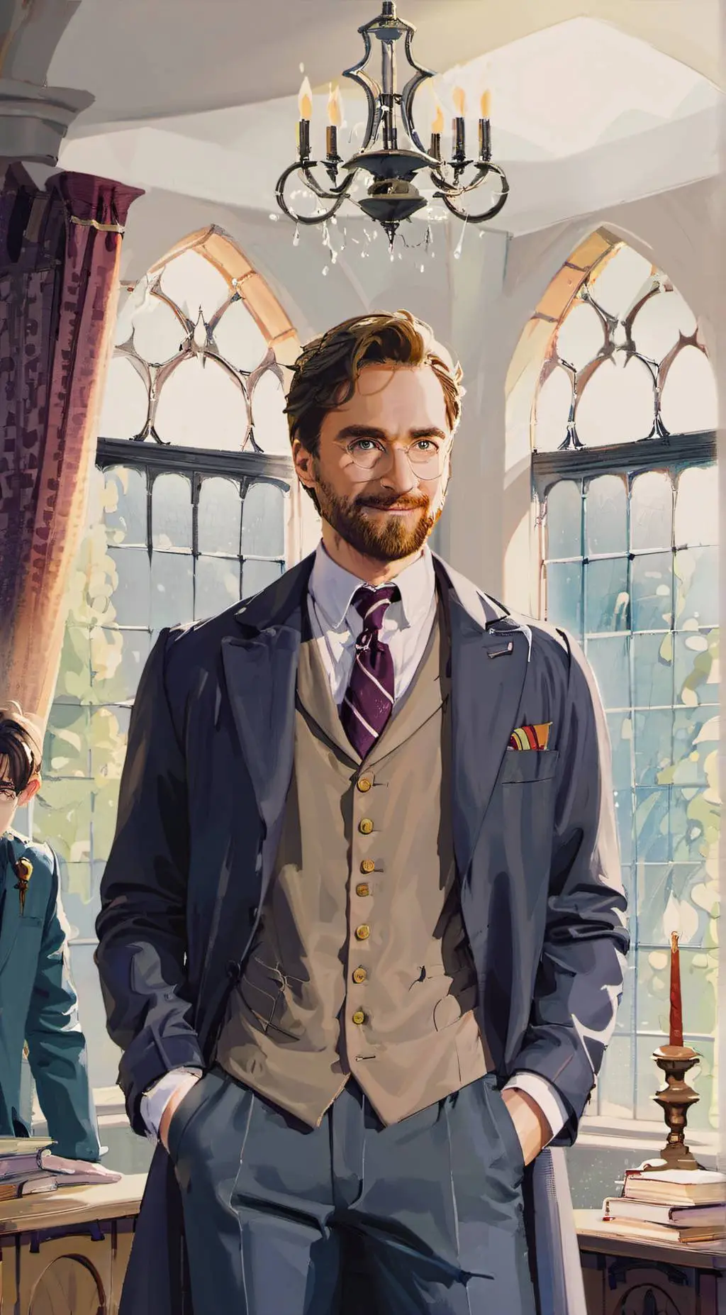 ai character: Albus Dumbledore background