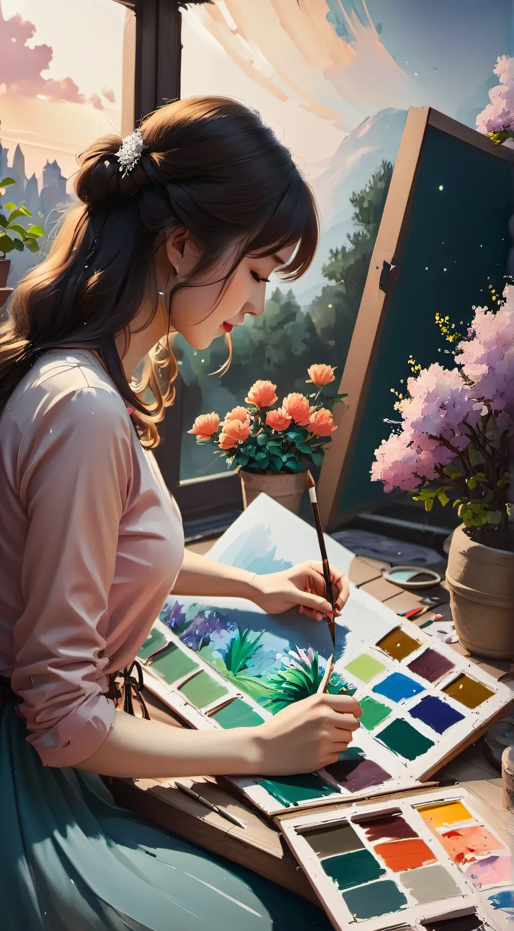 ai character: Emma background