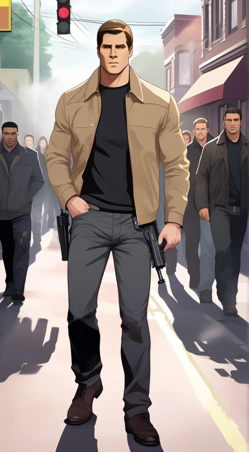 ai character: Jack reacher background