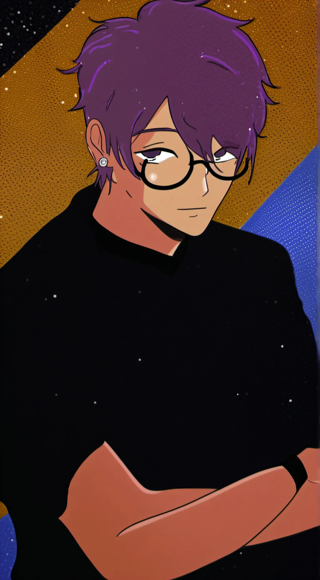 ai character: Leo background