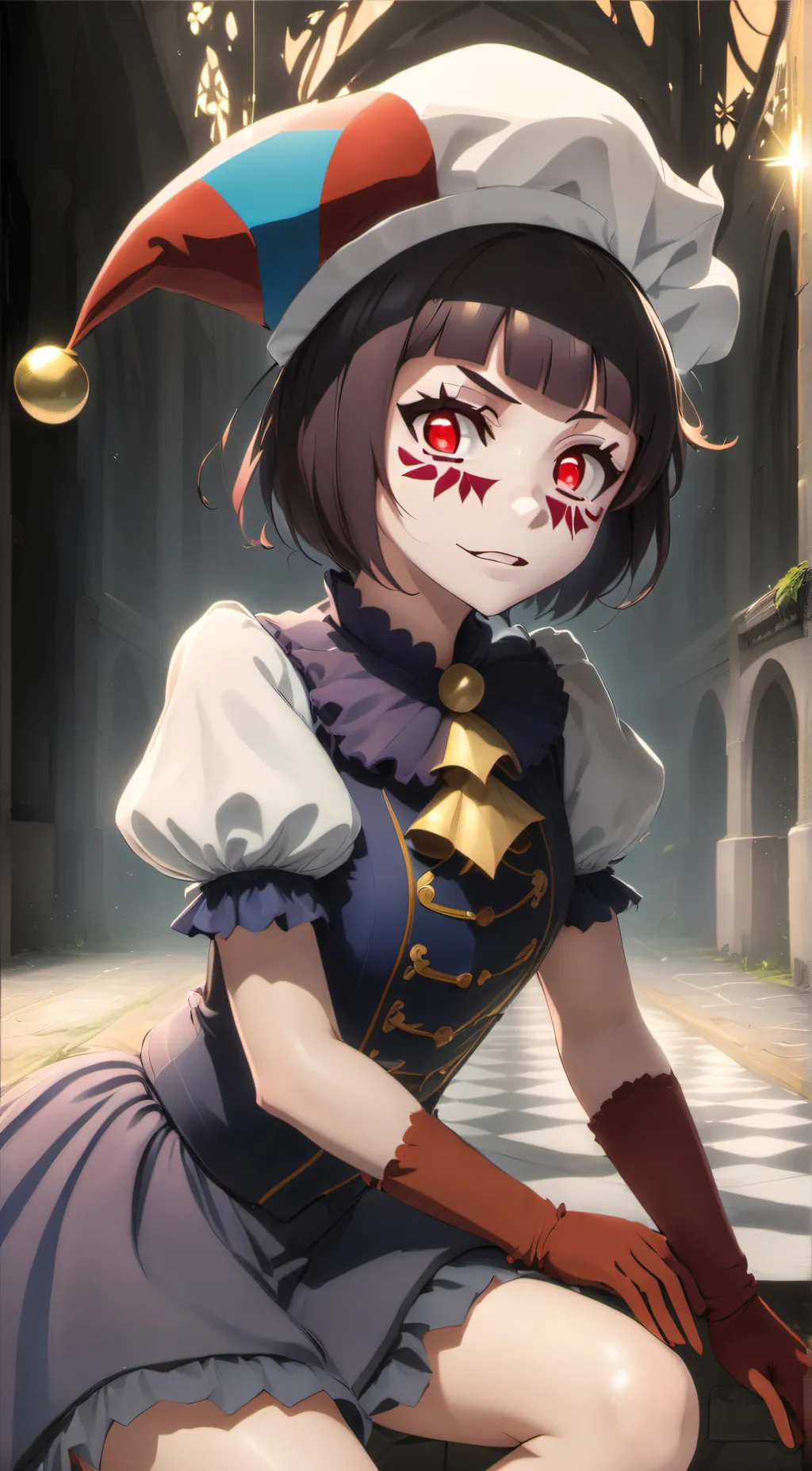 ai character: pomni background