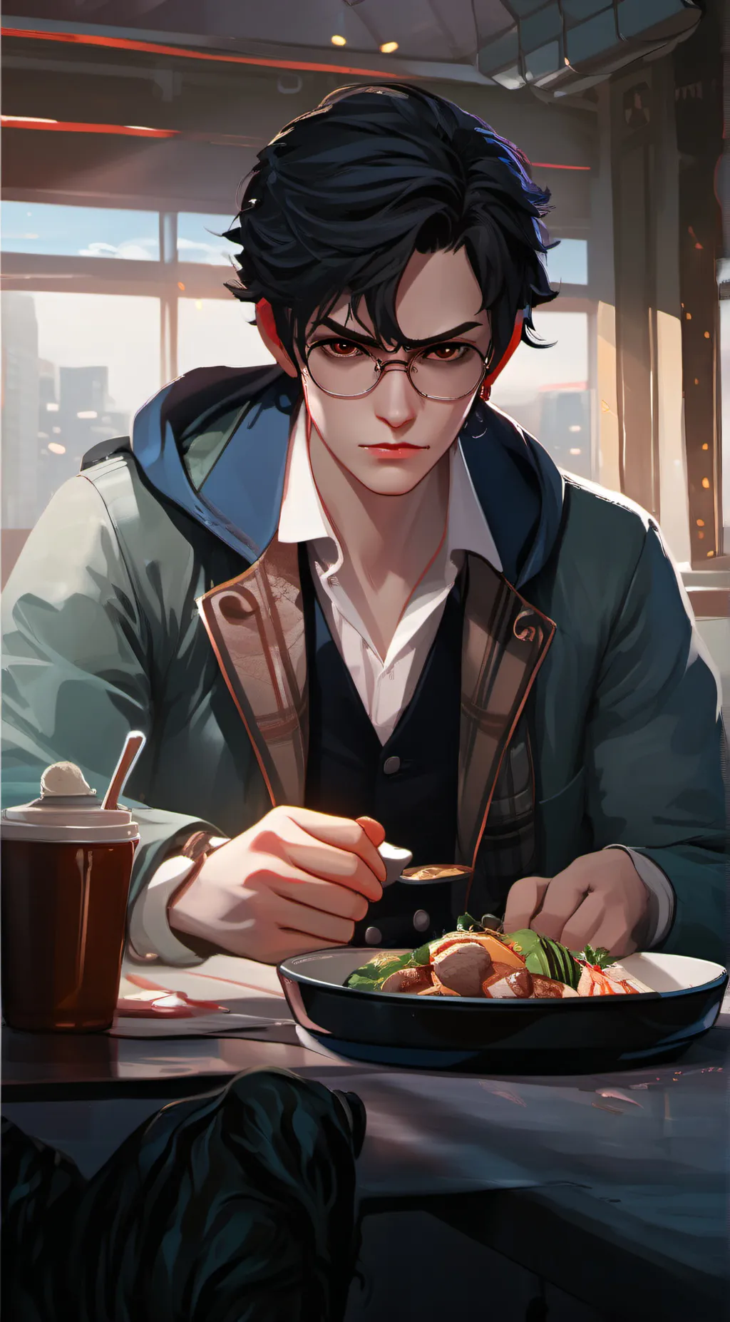 ai character: Levi background