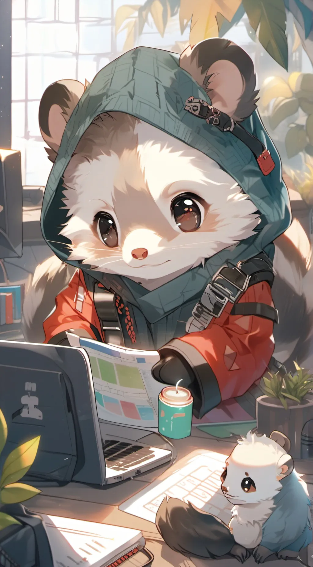 ai character: Kärröt Thë Fërrët background