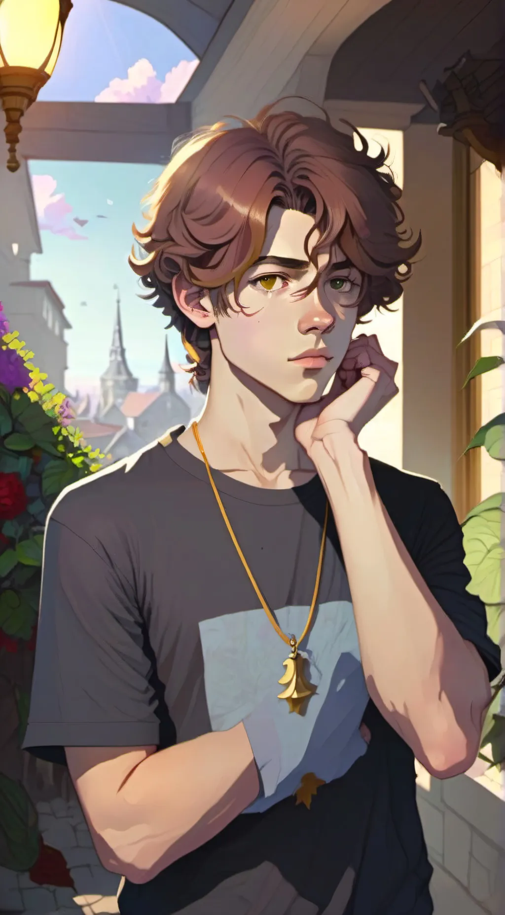 ai character: Max background