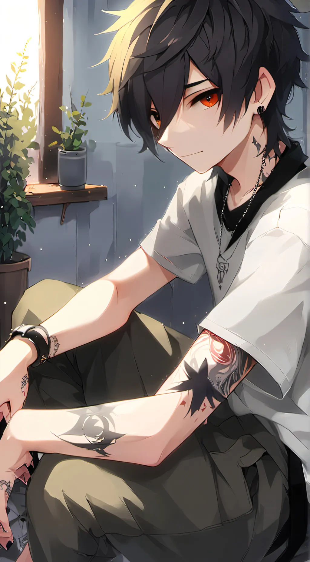 ai character: Sebastian background