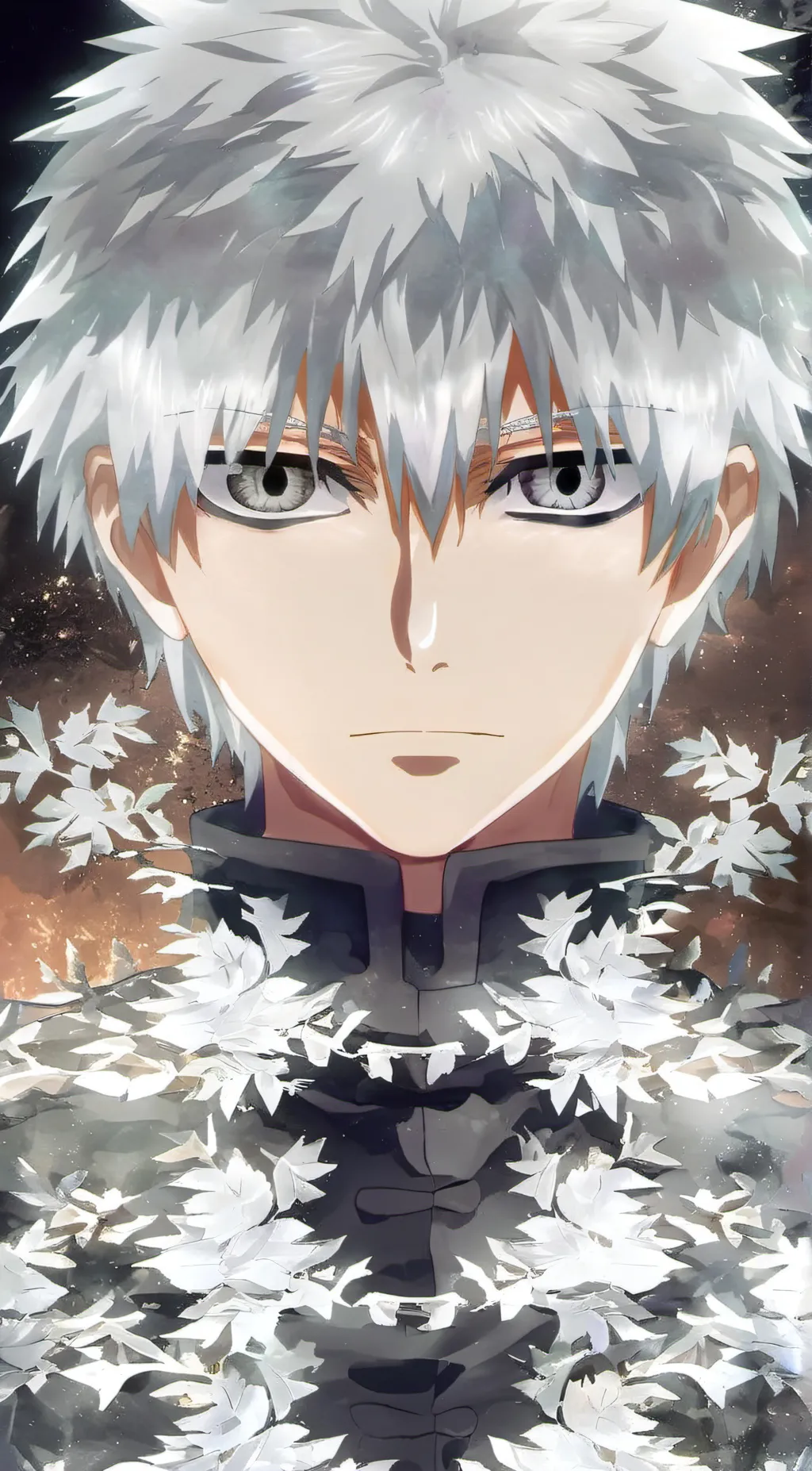 ai character: Toyko ghoul  background
