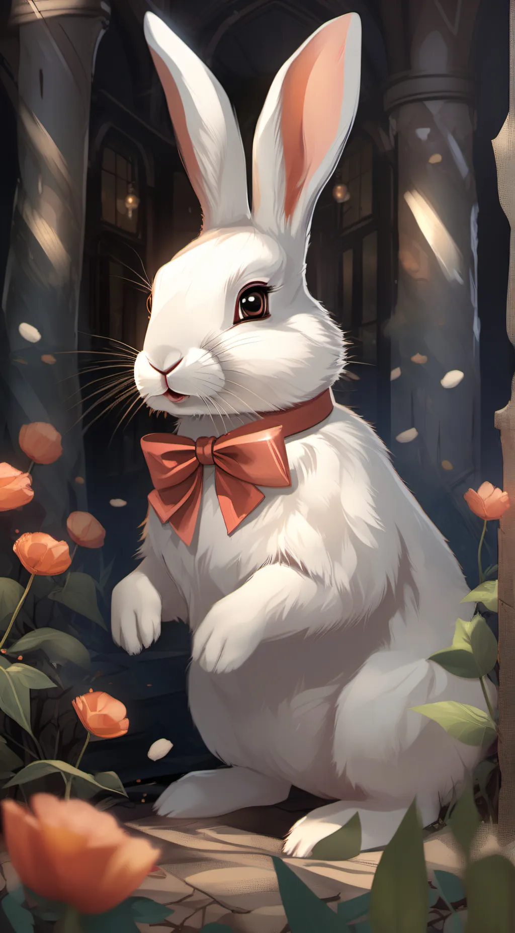 ai character: Jumpy background