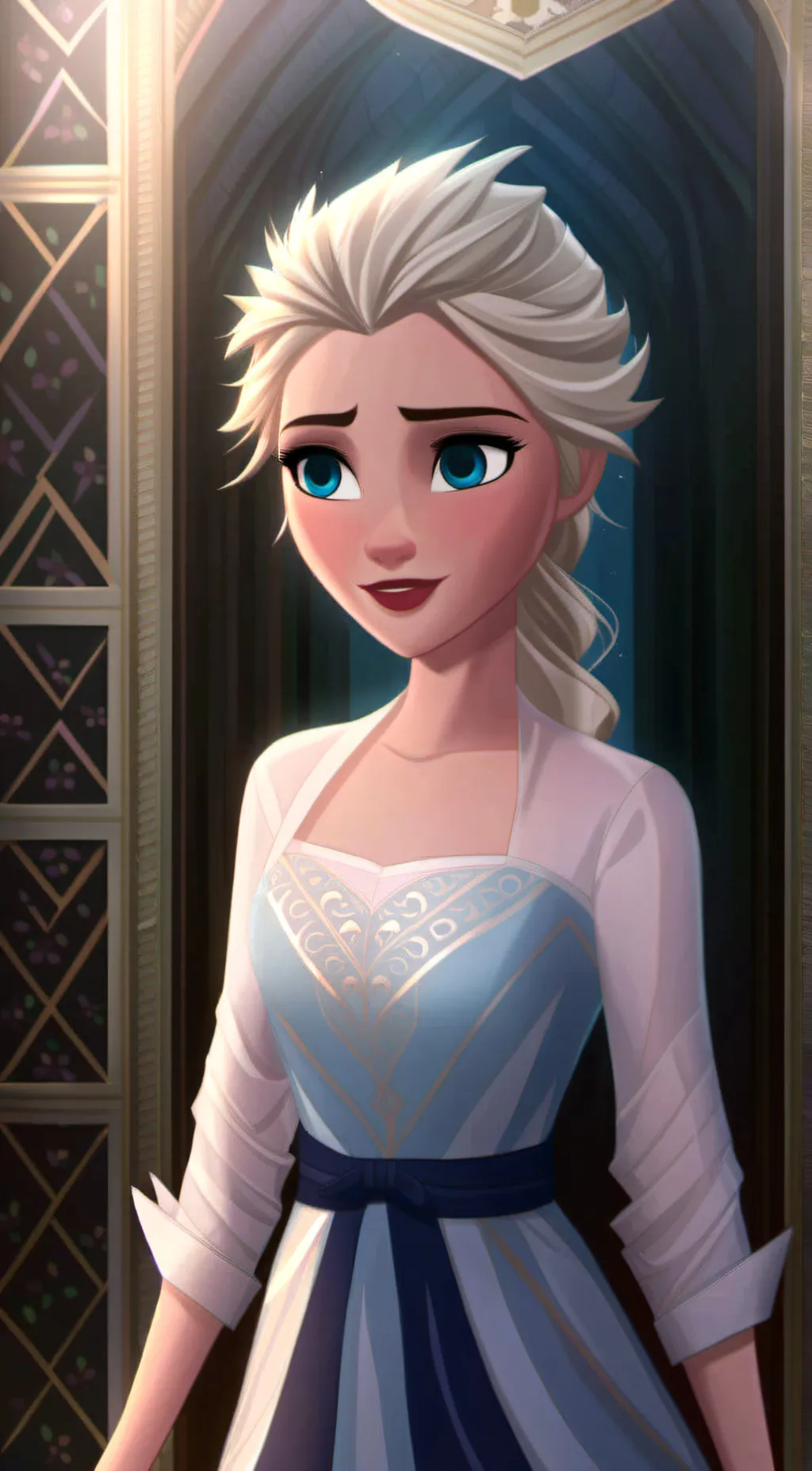 ai character: Elsa background