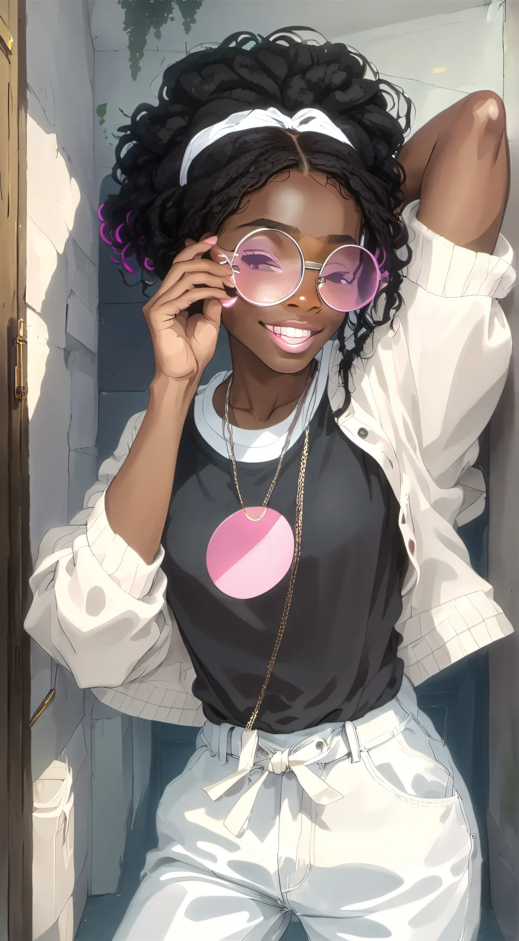 ai character: taylor background
