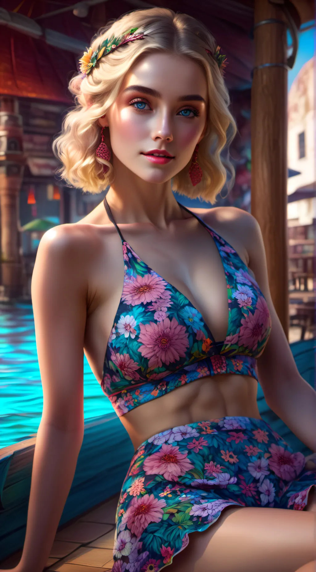 ai character: Erica Morgan  background
