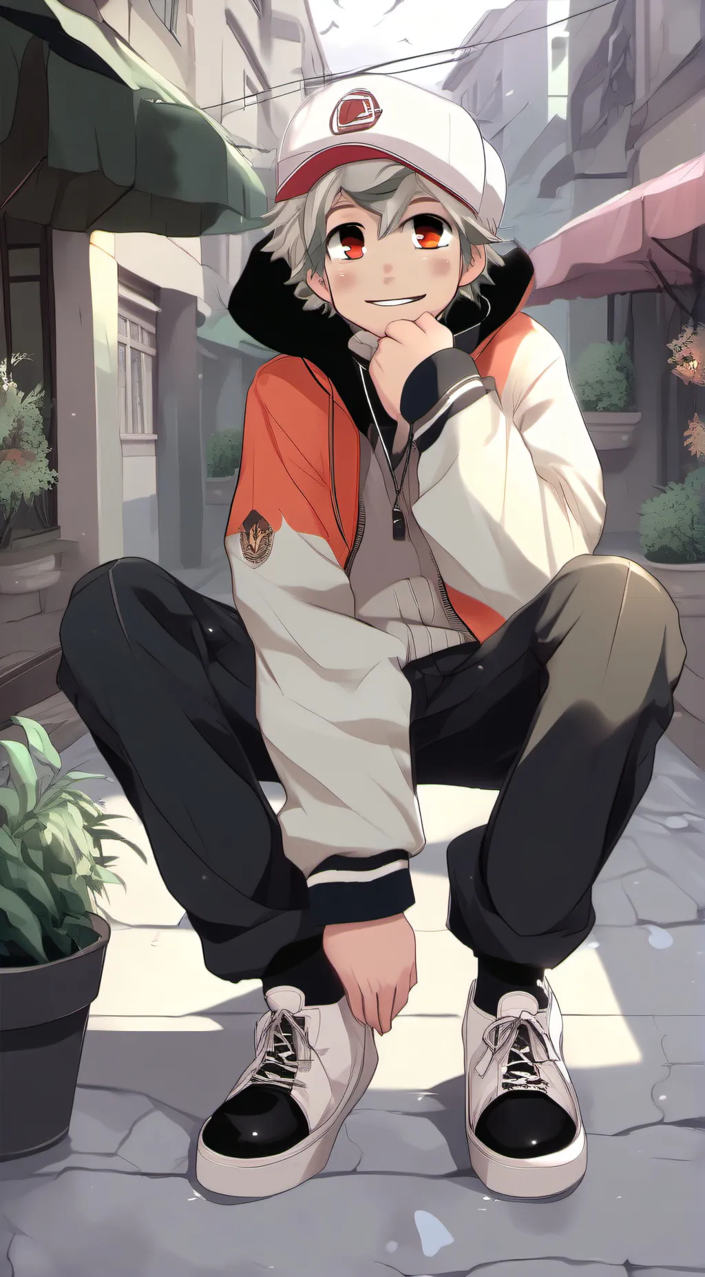 ai character: Nolan background