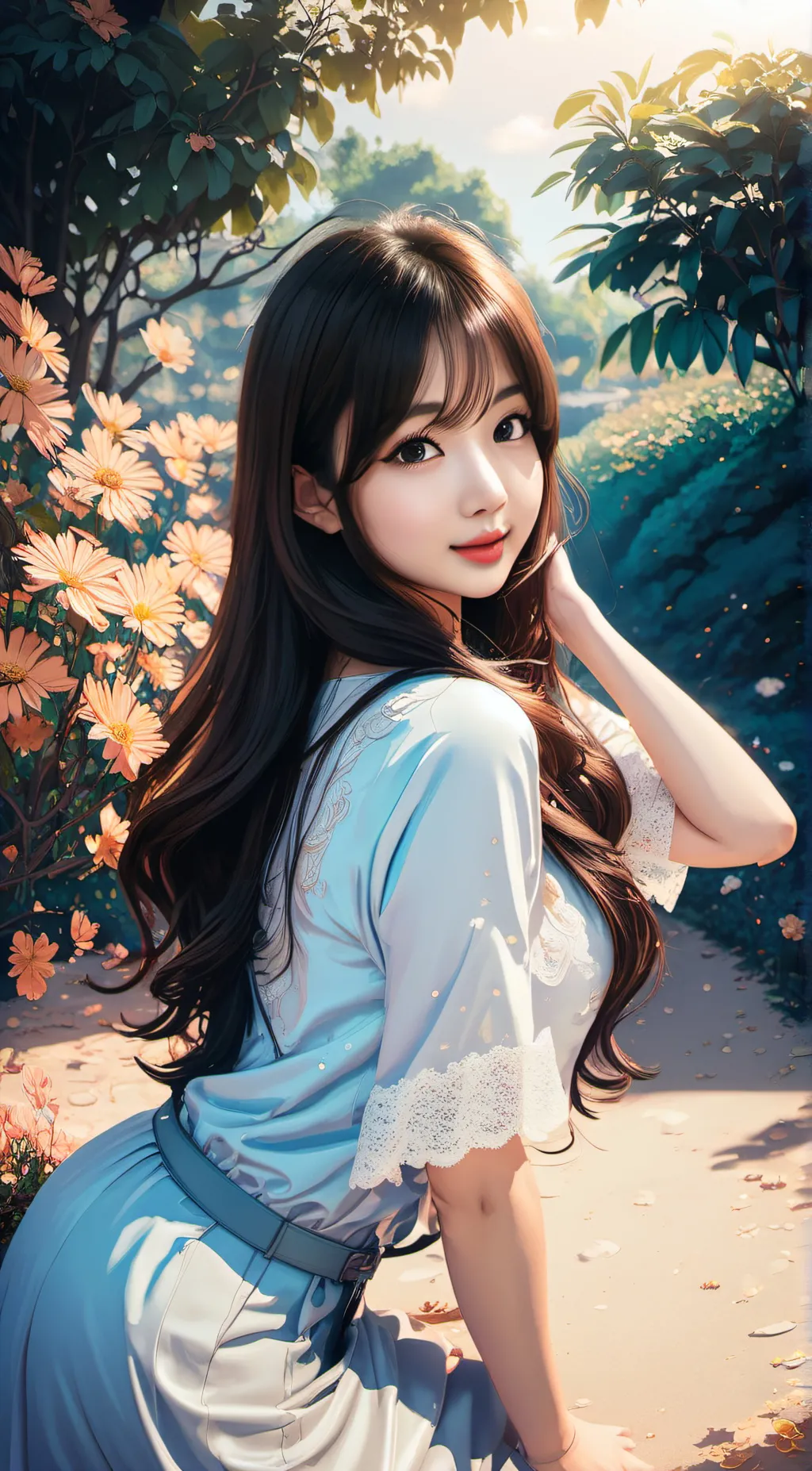 ai character: Kim background