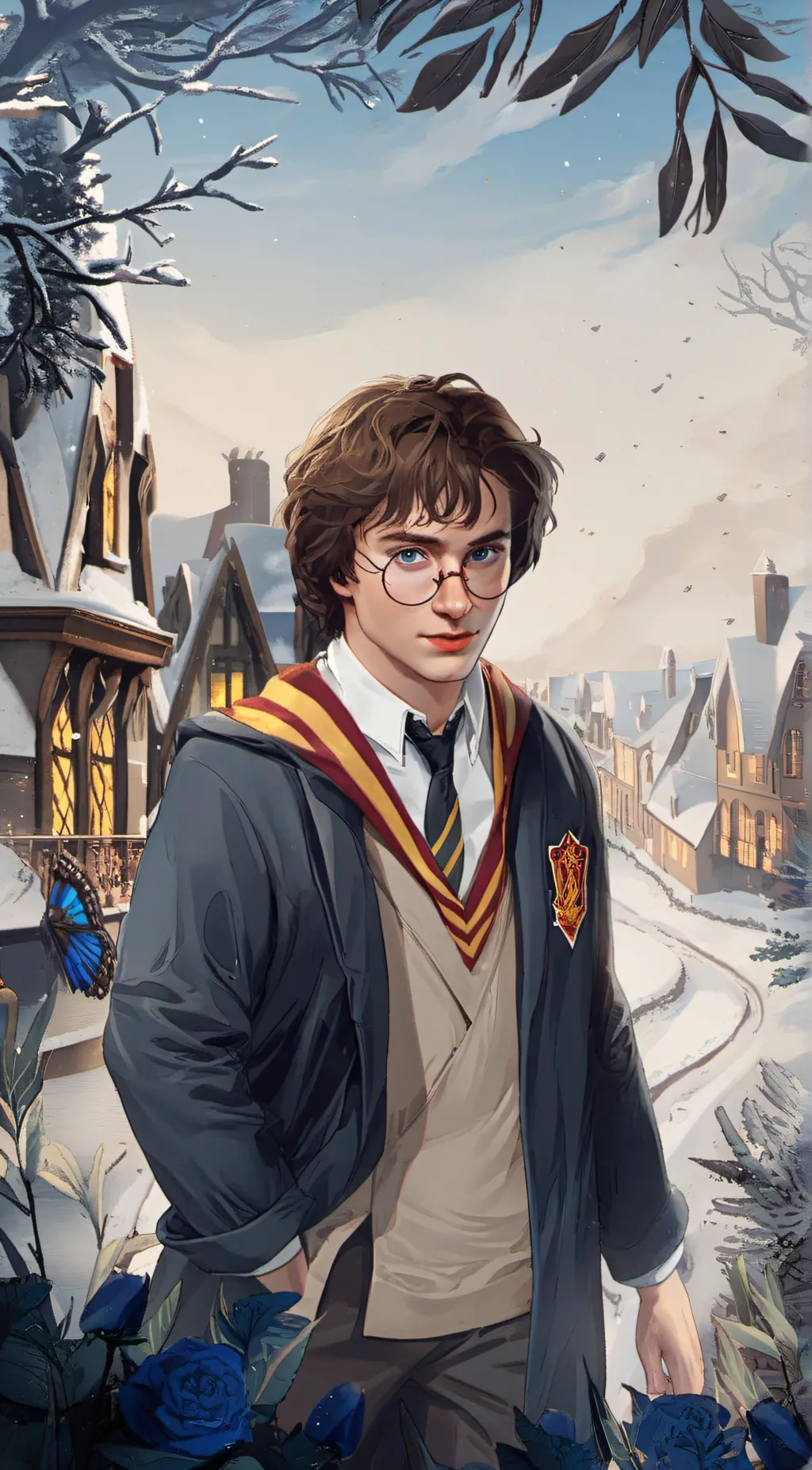 ai character: Harry Potter background