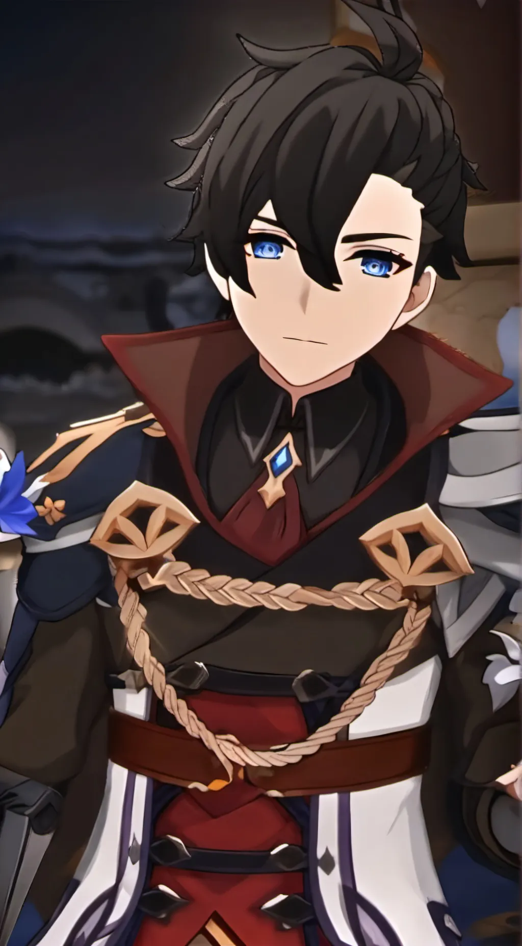 ai character: wriothesley  background