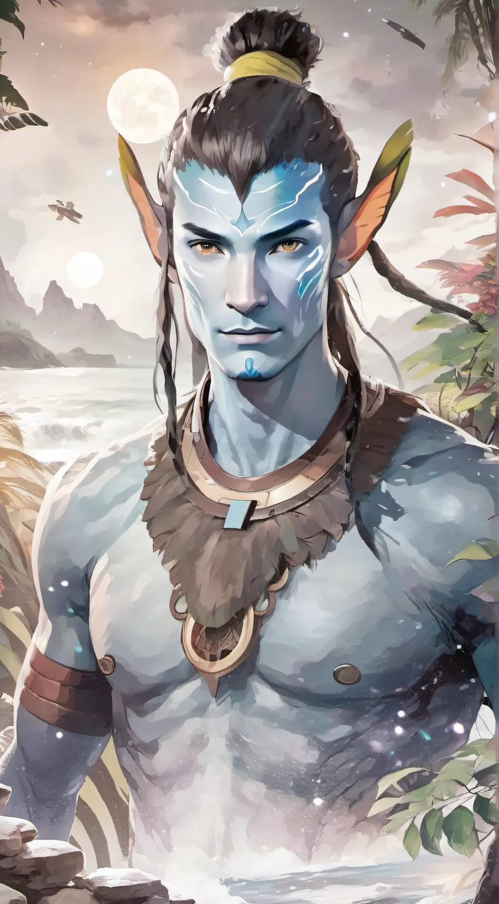 ai character: na'ket background