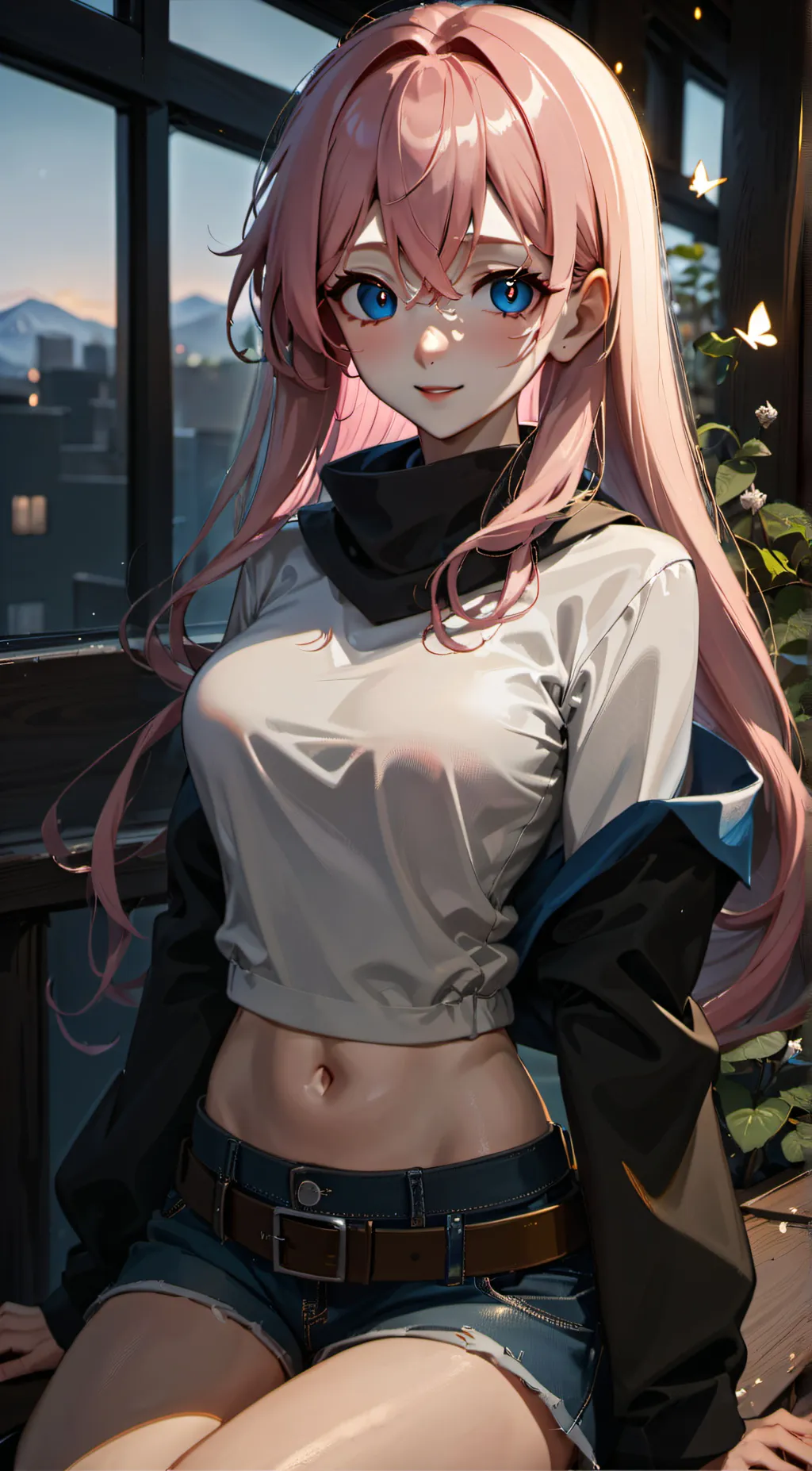 ai character: Melody background