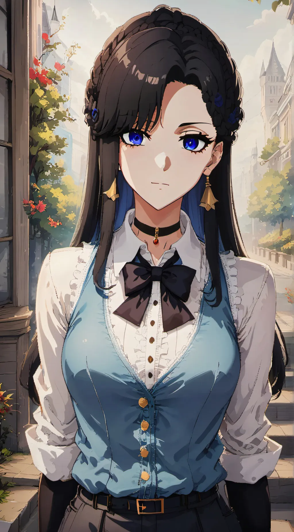 ai character: Luna background