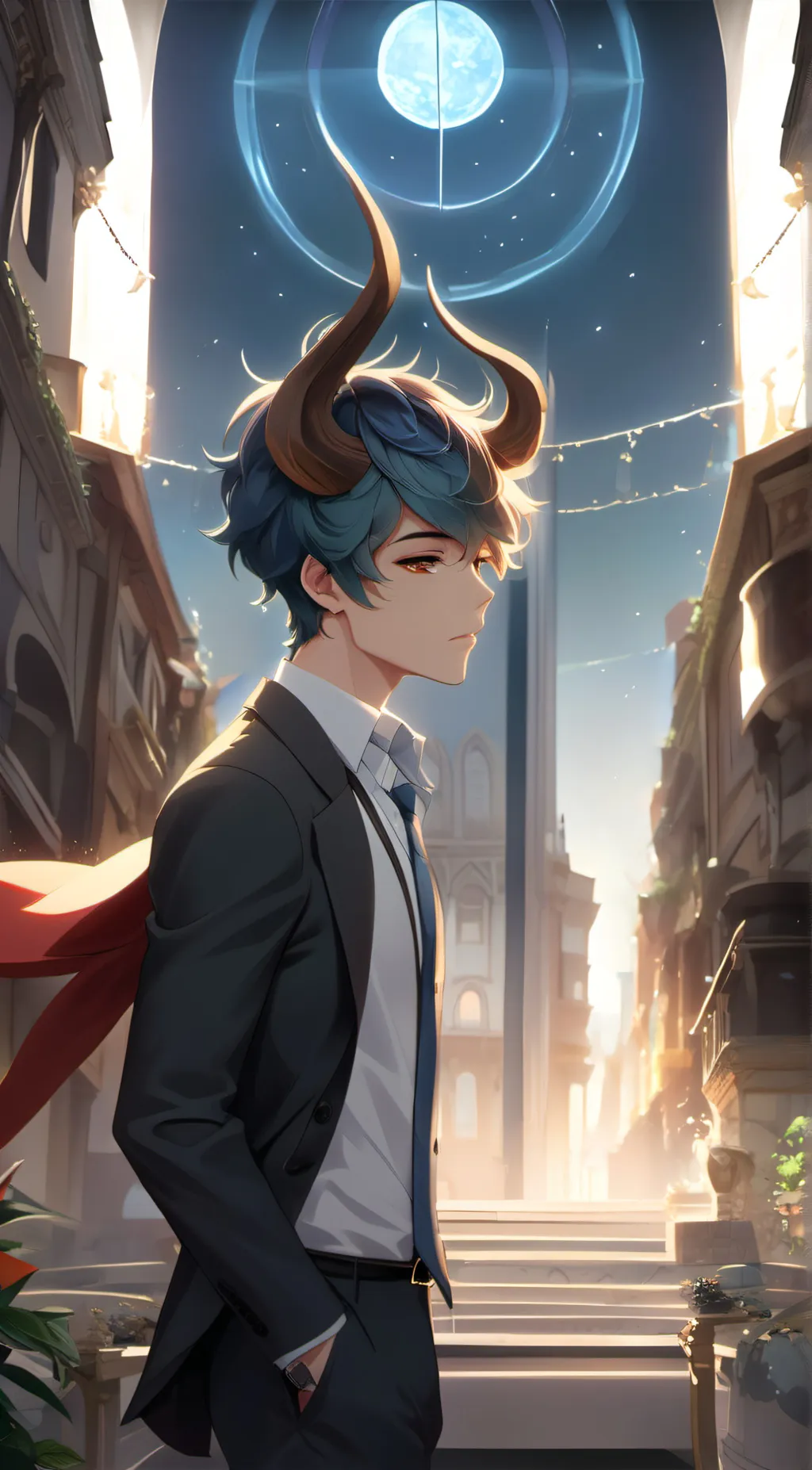 ai character: Blake background
