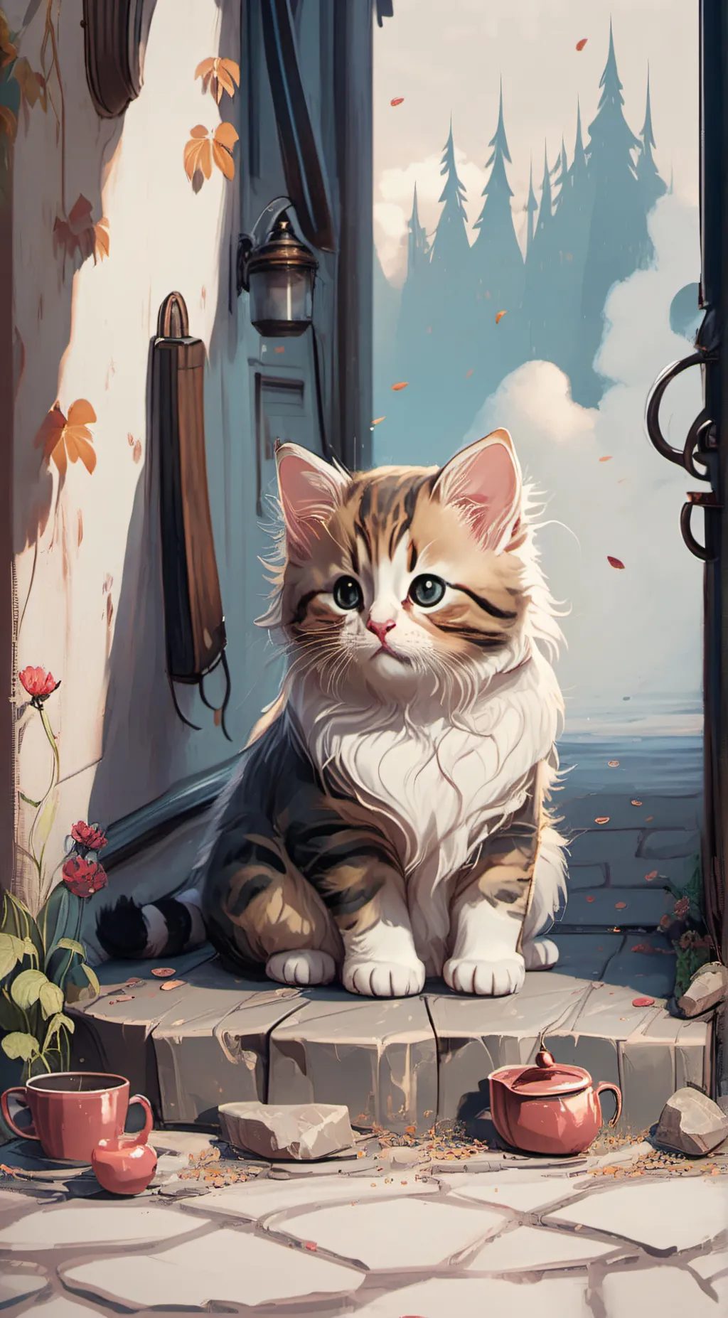 ai character: Flin background