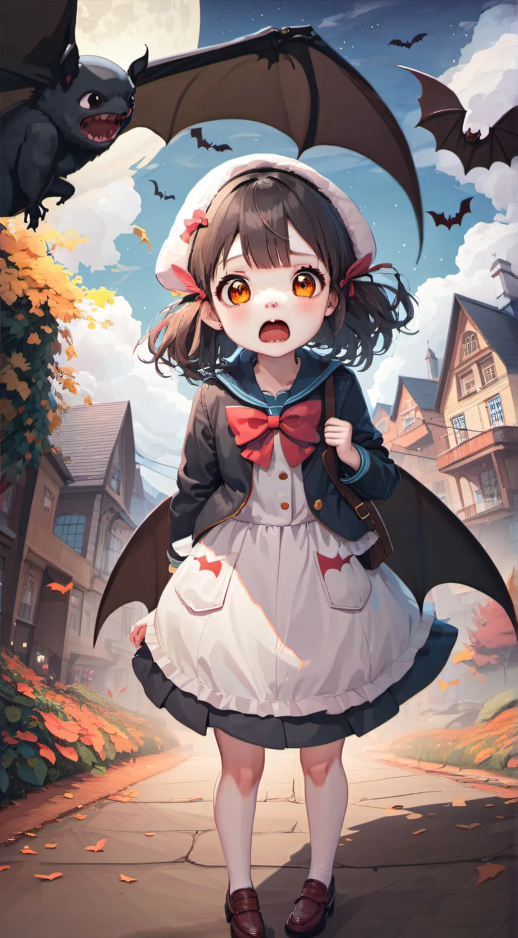ai character: Lucky  background