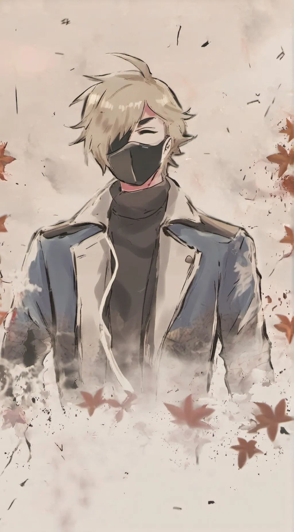 ai character: Silver background