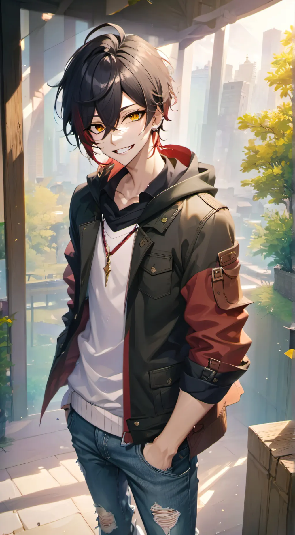 ai character: •°Kasper°• background