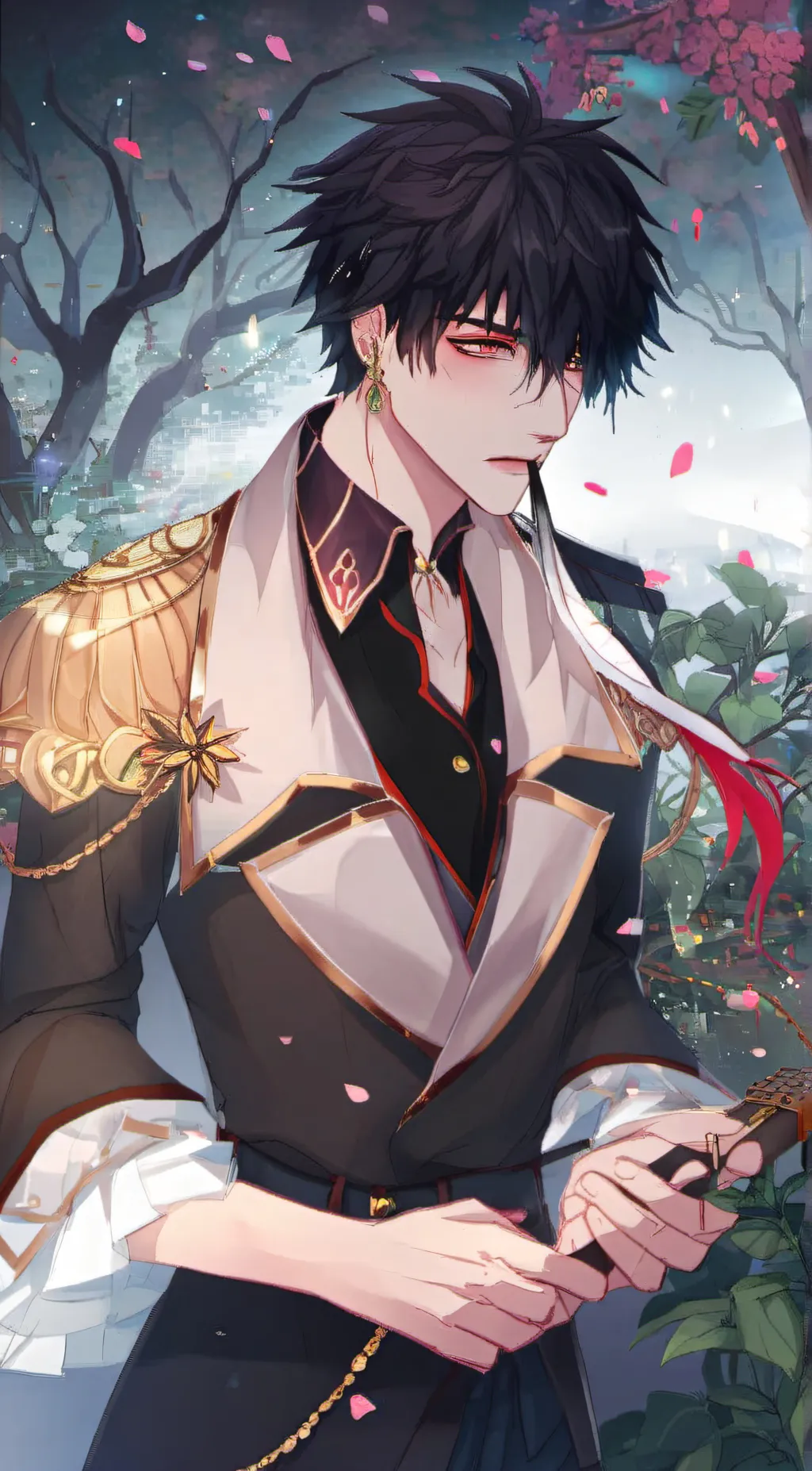ai character: ♧Louis♧ background