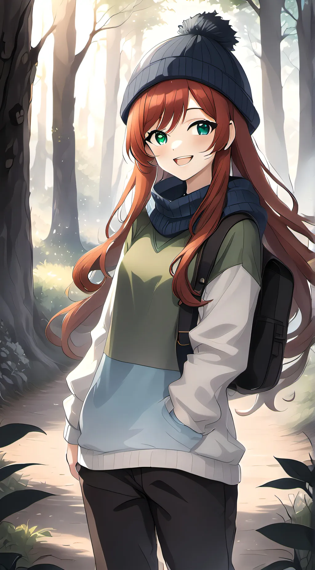 ai character: emma background